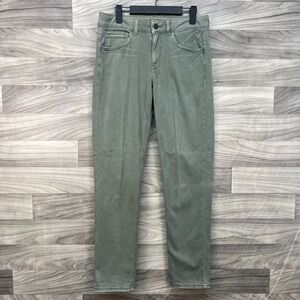 American Eagle Outfitters Skinny Jeans Women's 6 (30x29.5) Green Denim Stretch‎